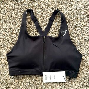 Gymshark Zip Up Training Sports Bra